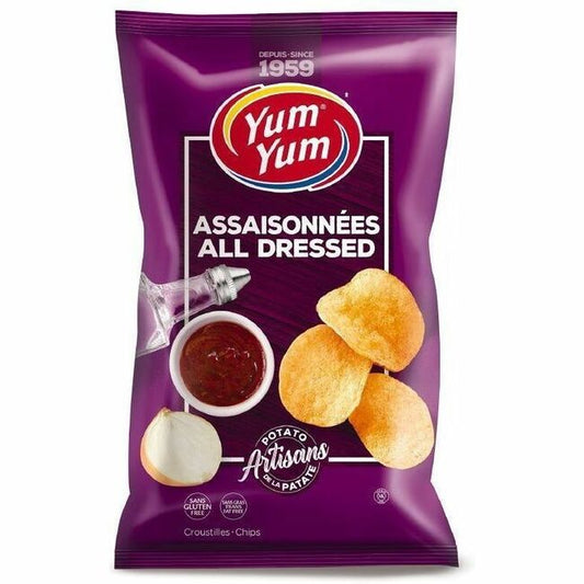 Yum Yum All Dressed Potato Chips