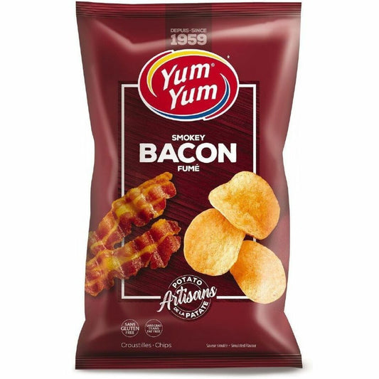 Yum Yum Bacon Potato Chips