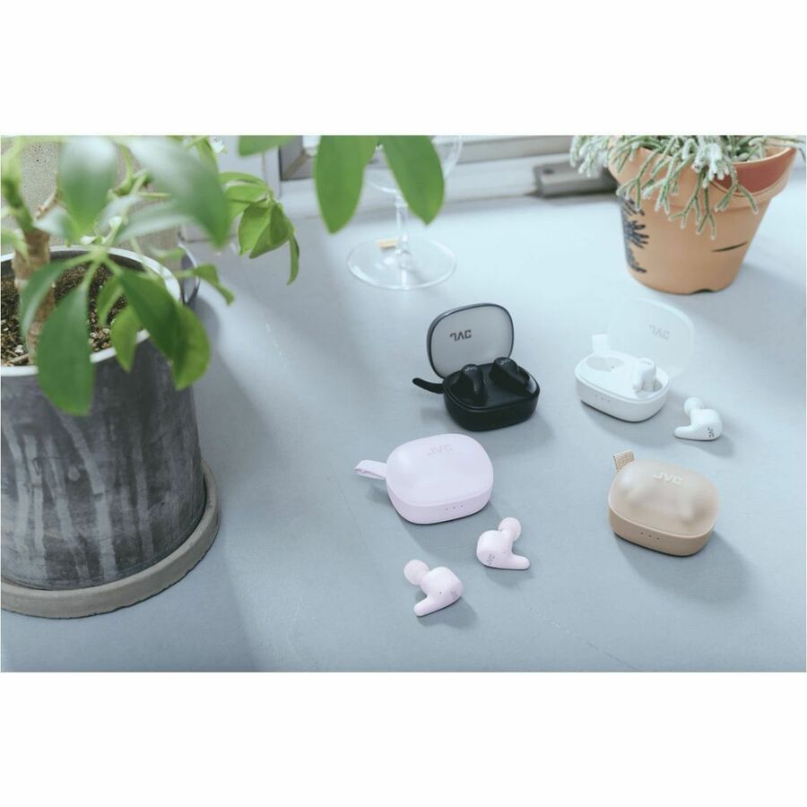 JVC Gumy Wireless Noise Cancelling Earbuds - HA-A23T-W