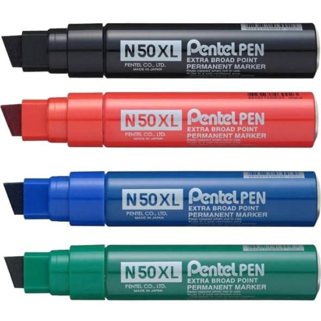 Pentel Permanent Marker - Chisel Tip - N50XL-B