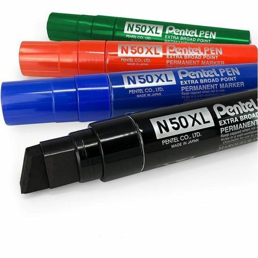 Pentel Permanent Marker N50XL 17mm Chisel Tip - N50XL-D