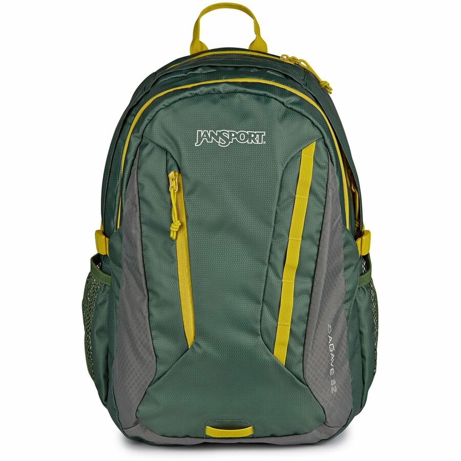 Jansport Agave Carrying Case (Backpack) for 15" Notebook - Cargo Green - JS00T14FKM1