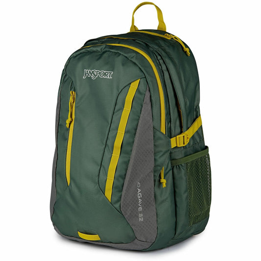 Jansport Agave Carrying Case (Backpack) for 15" Notebook - Cargo Green