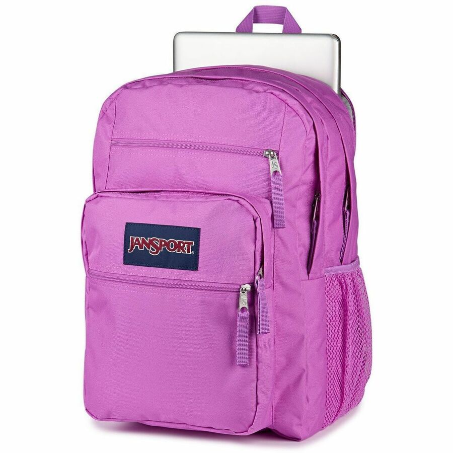Jansport BIG STUDENT Carrying Case (Backpack) for 15" Notebook - Digital Fuschia - JS0A47JKDH5