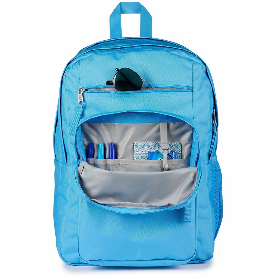 Jansport BIG STUDENT Carrying Case (Backpack) for 15" Notebook - Electric Azul - JS0A47JKDH4