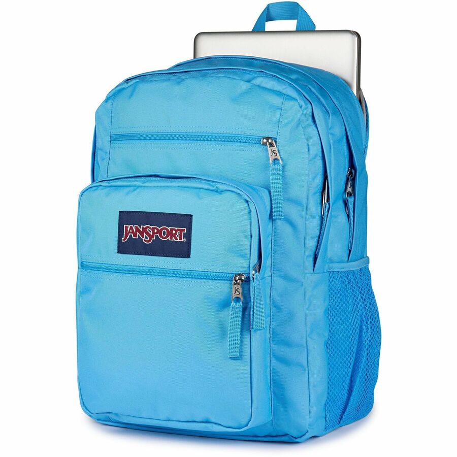 Jansport BIG STUDENT Carrying Case (Backpack) for 15" Notebook - Electric Azul - JS0A47JKDH4