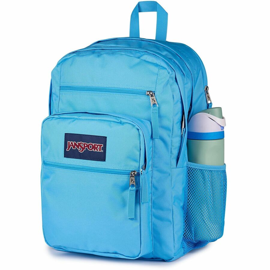 Jansport BIG STUDENT Carrying Case (Backpack) for 15" Notebook - Electric Azul - JS0A47JKDH4