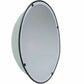 Zenith Safety Products 360&deg; Dome Mirror, Full Dome, Open Top, 31" Diameter