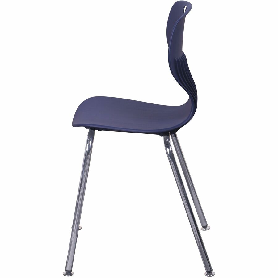 HDL Sofia Educational 16" Chair With Post Leg Base - EDU-SOFIA-LEG-16-BU-CR