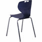 HDL Sofia Educational 16" Chair With Post Leg Base - EDU-SOFIA-LEG-16-BU-CR