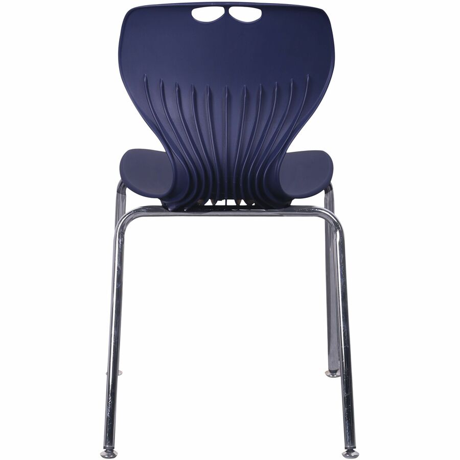 HDL Sofia Educational 16" Chair With Post Leg Base - EDU-SOFIA-LEG-16-BU-CR