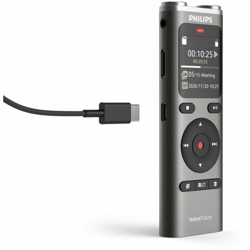 Philips VoiceTracer DVT2075 Digital Voice Recorder - DVT 2075