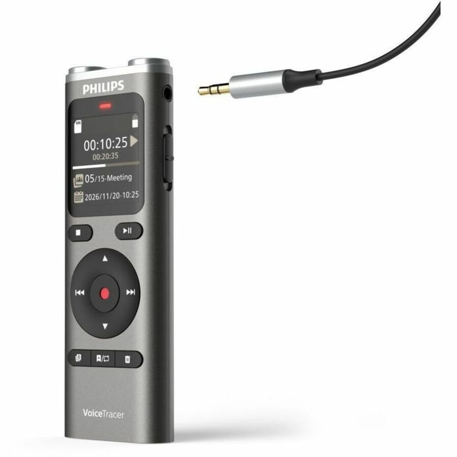 Philips VoiceTracer DVT2075 Digital Voice Recorder - DVT 2075