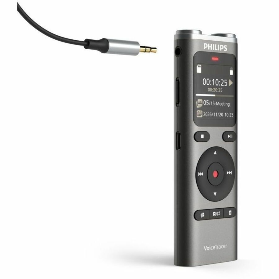 Philips VoiceTracer DVT2075 Digital Voice Recorder - DVT 2075