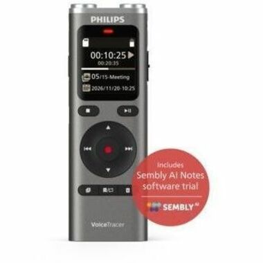Philips VoiceTracer DVT2075 Digital Voice Recorder - DVT 2075