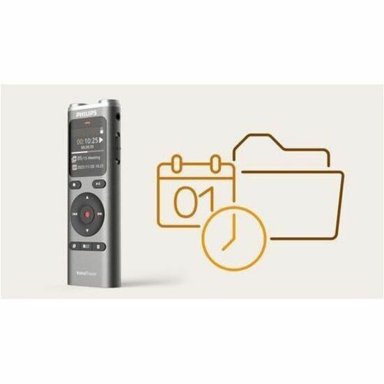 Philips VoiceTracer DVT2075 Digital Voice Recorder - DVT 2075