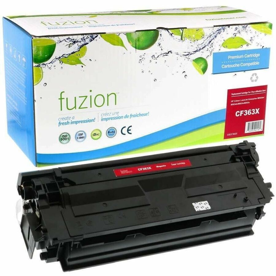 fuzion Remanufactured Toner High Yield for HP CF363X (508X) - Magenta
