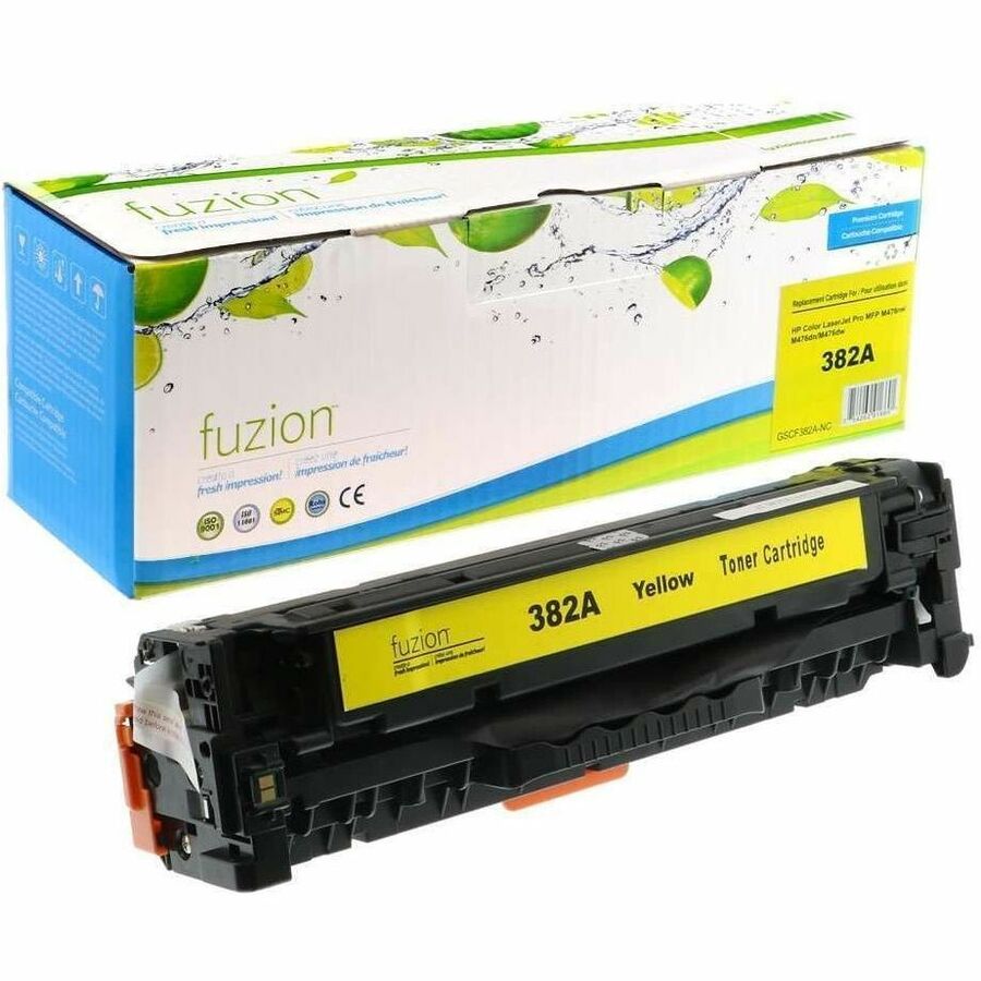 fuzion Compatible Toner for HP CF382A (312A) - Yellow