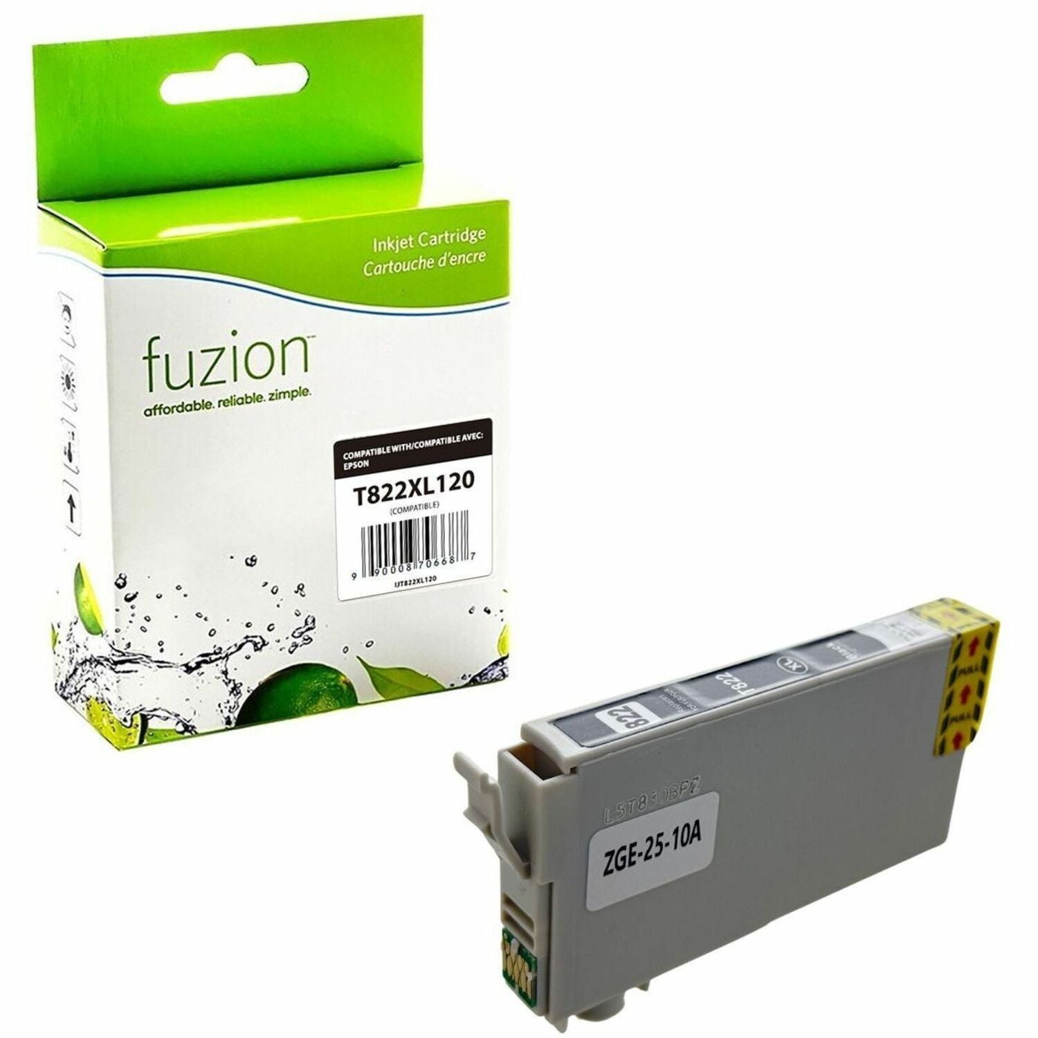 fuzion Epson T822XL120 Compatible Inkjet - Black