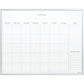 Quartet 20" x 16" Aluminum Frame Dry Erase Calendar