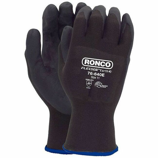 RONCO Flexsor Earth 76-640E Work Gloves