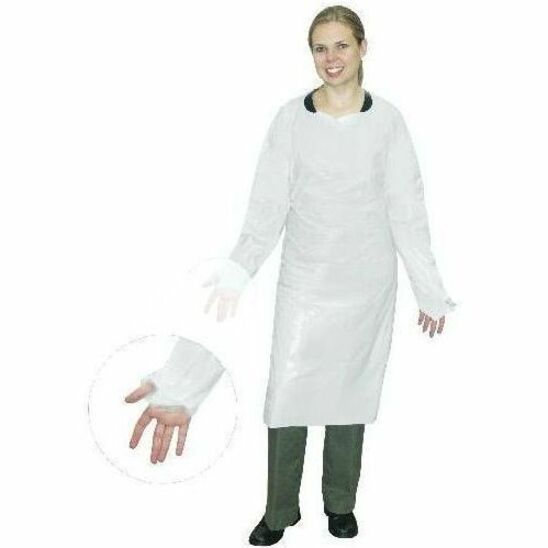 RONCO Cast Polyethylene (CPE) Gown with Thumbholes - 31-100