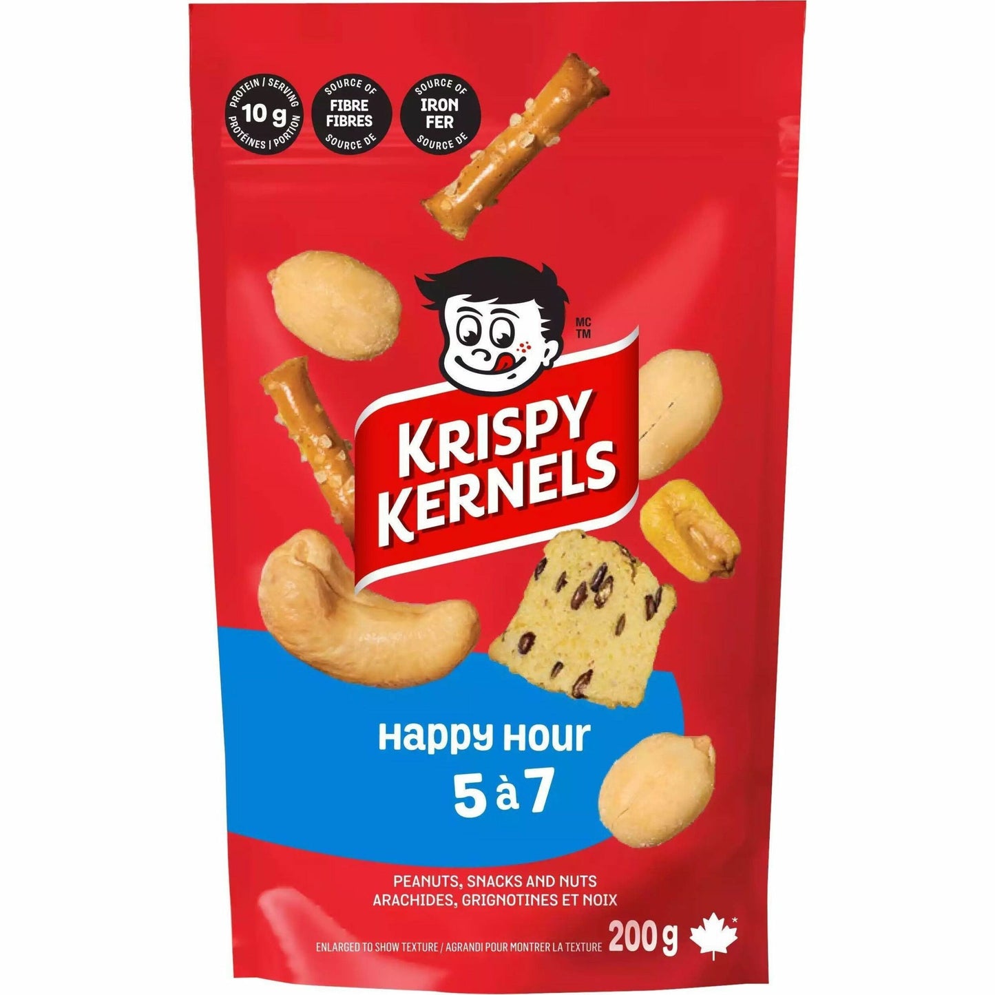 Krispy Kernels Happy Hour Peanuts, Snacks and Nuts Mix