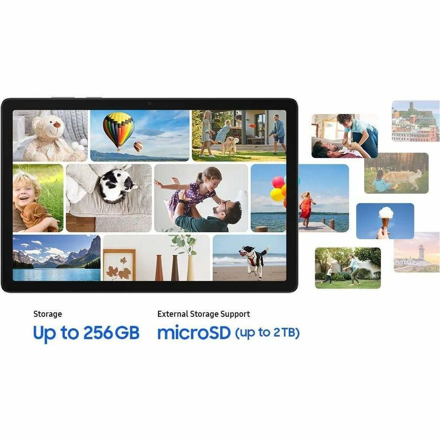 Samsung Galaxy Tab A11+ 5G SM-X238U Tablet - 11" WUXGA - MediaTek MT8775 Octa-core - 6 GB - 128 GB Storage - 5G - Gray - 1 Each - SM-X238UZAAXAC