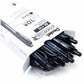 Pentel EnerGel-X Retractable Gel Roller, (1.0mm) Metal Tip, Black Ink - BL110-A-NVXC