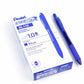Pentel EnerGel-X Retractable Gel Roller, (1.0mm) Metal Tip, Blue Ink - BL110-C-NVXC