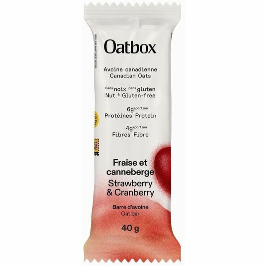 Oatbox Strawberry & Cranberry Soft Bars
