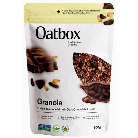 Oatbox Dark Chocolate Fusion Granola (300g)