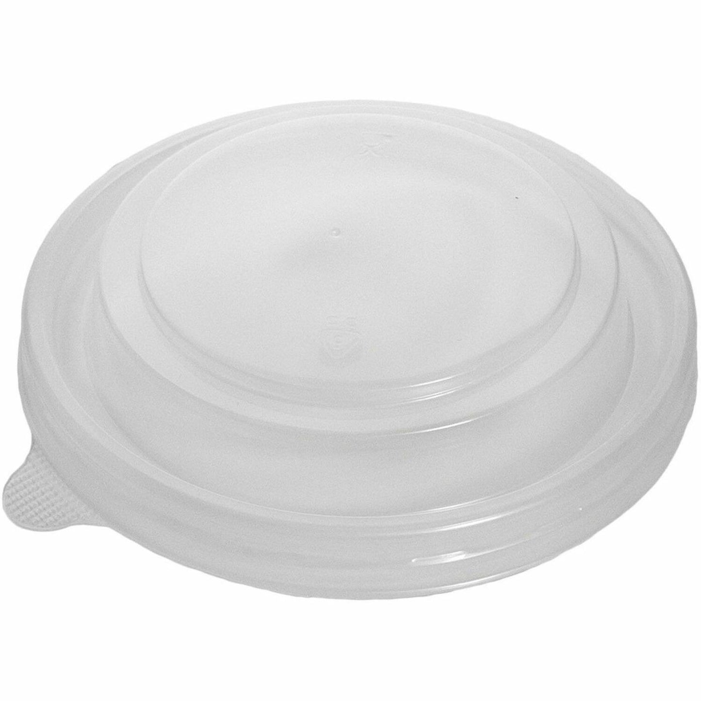 Chef Elite Polypropylene Vented Lids - For 12oz & 16oz Containers - Clear