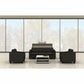 Suburb Lounge Chair, LuxPlus Black - MVL13051 L01P L01P ST