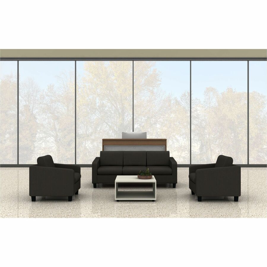 Suburb Lounge Chair, LuxPlus Black - MVL13051 L01P L01P ST