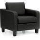 Suburb Lounge Chair, LuxPlus Black