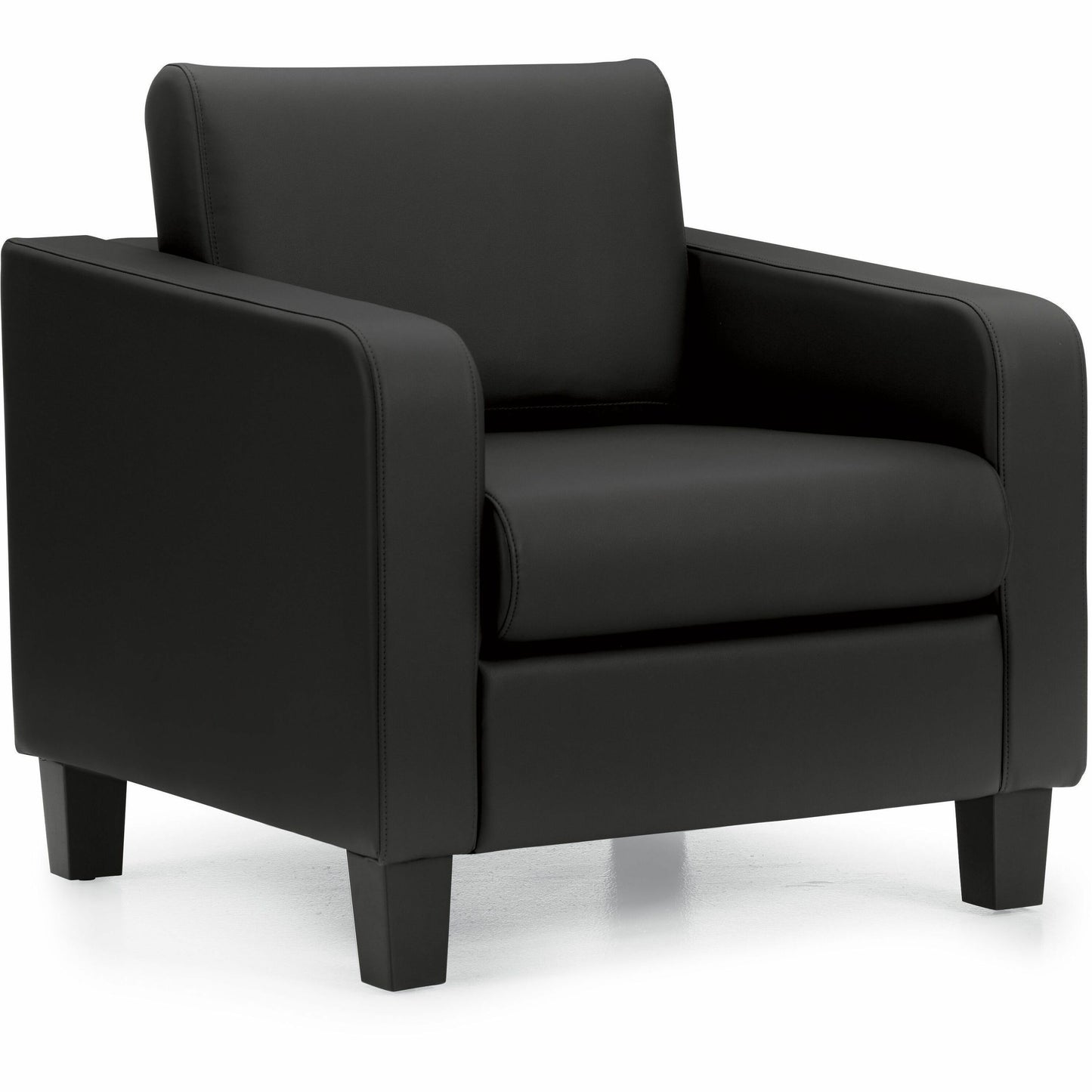 Suburb Lounge Chair, LuxPlus Black