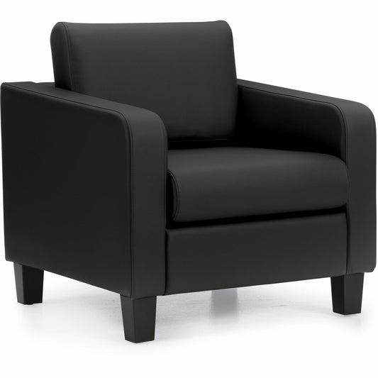 Suburb Lounge Chair, LuxPlus Black