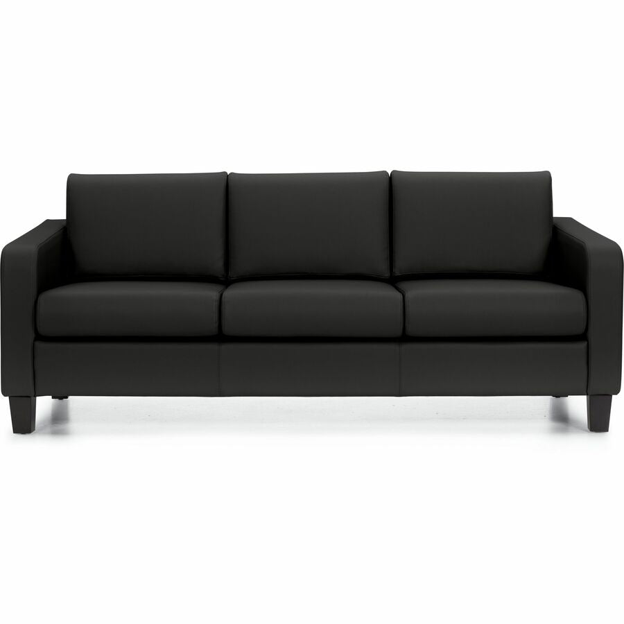 Suburb Three Seat Sofa, LuxPlus Black - MVL13053 L01P L01P ST