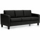 Suburb Three Seat Sofa, LuxPlus Black