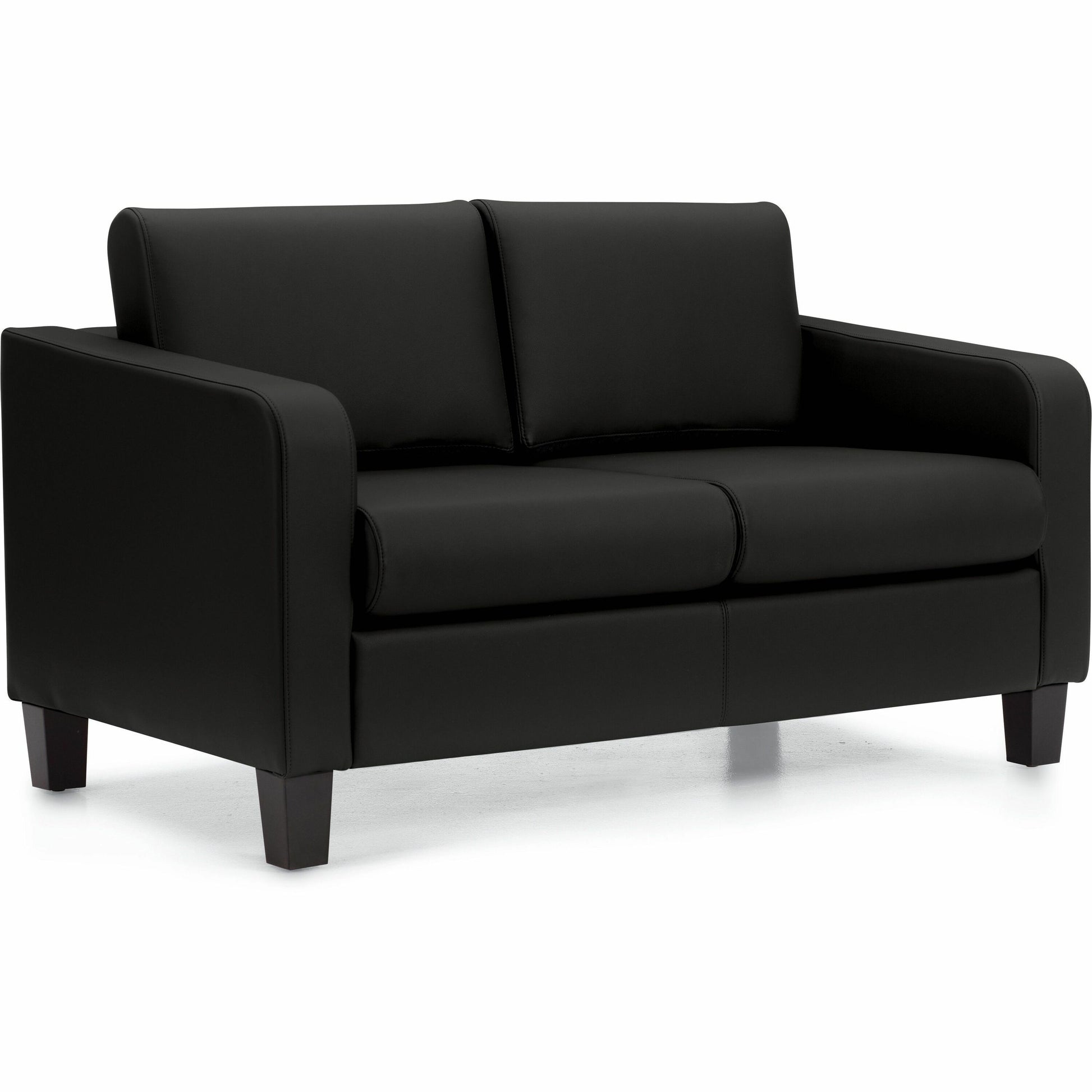 Suburb Two Seat Sofa, LuxPlus Black