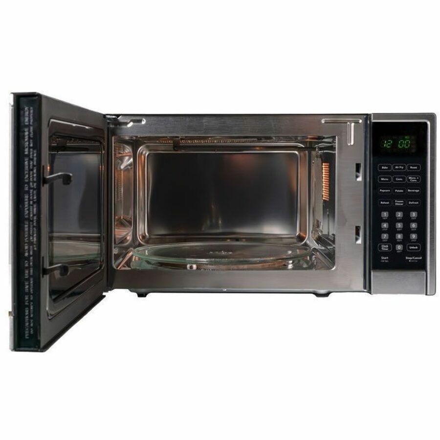 Danby 1.3 cu. ft. Multifunction Countertop Microwave with Air Fry in Stainless Steel - DBMW1361ABSS