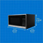 Danby 1.3 cu. ft. Multifunction Countertop Microwave with Air Fry in Stainless Steel - DBMW1361ABSS