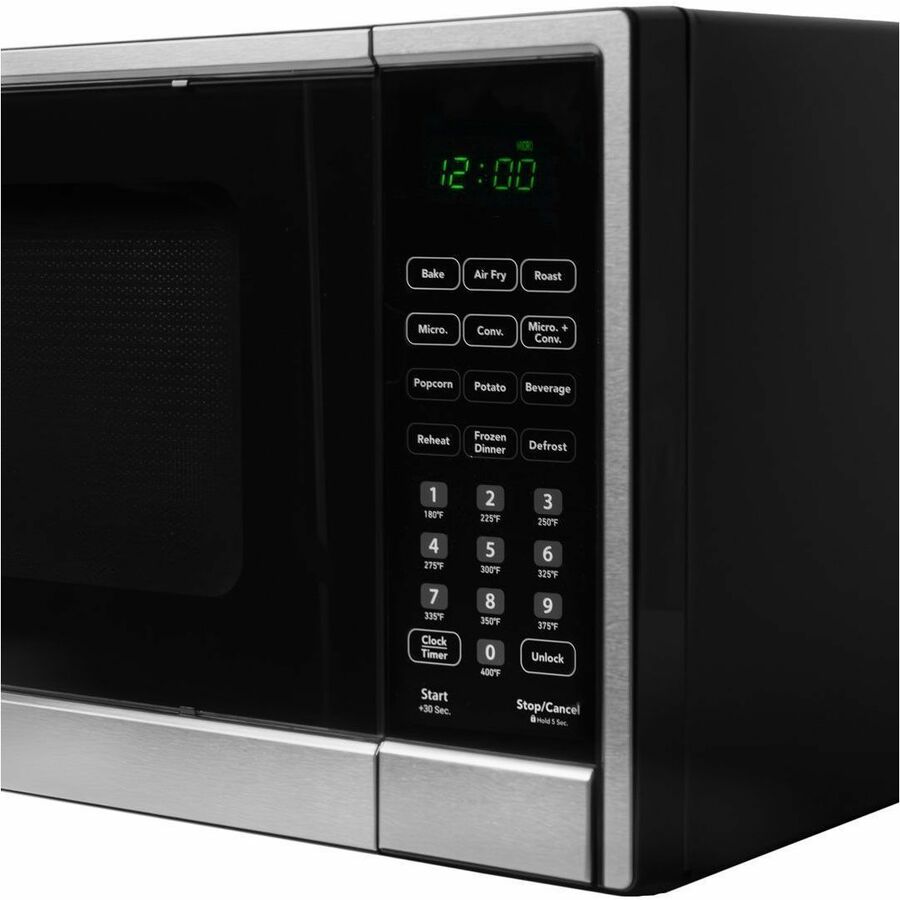 Danby 1.3 cu. ft. Multifunction Countertop Microwave with Air Fry in Stainless Steel - DBMW1361ABSS