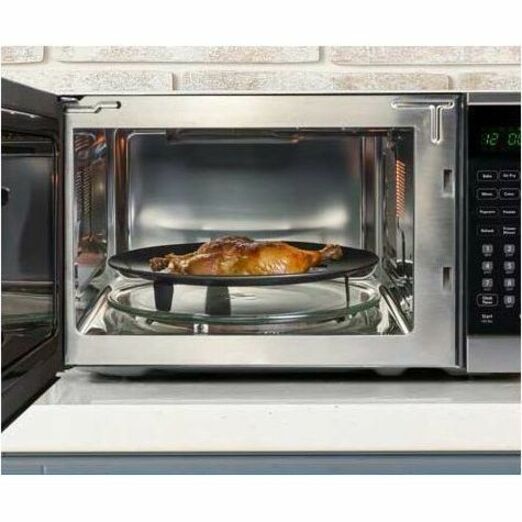 Danby 1.3 cu. ft. Multifunction Countertop Microwave with Air Fry in Stainless Steel - DBMW1361ABSS