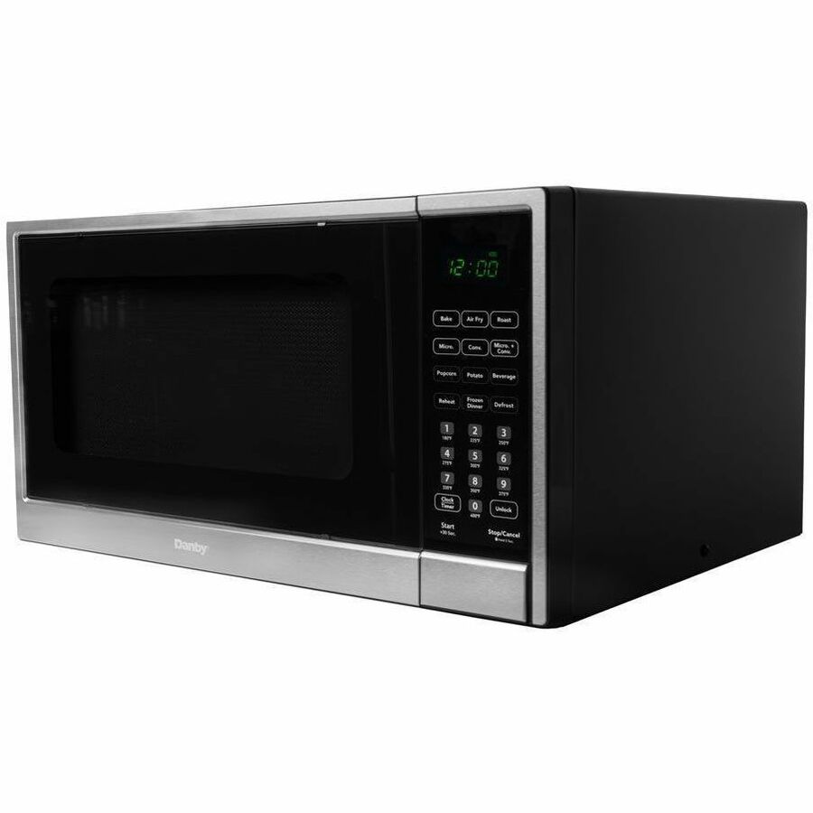 Danby 1.3 cu. ft. Multifunction Countertop Microwave with Air Fry in Stainless Steel - DBMW1361ABSS