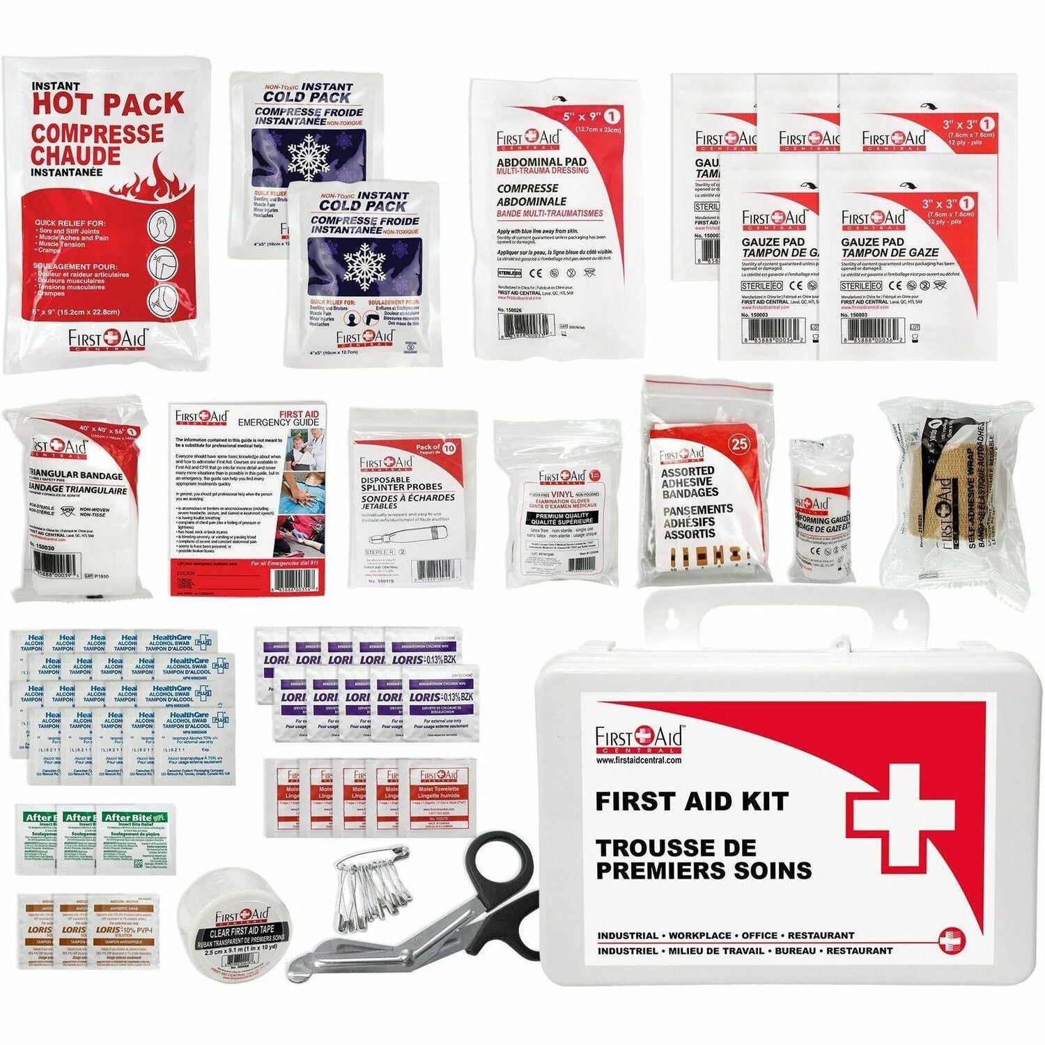 First Aid Central First Aid Kit Office