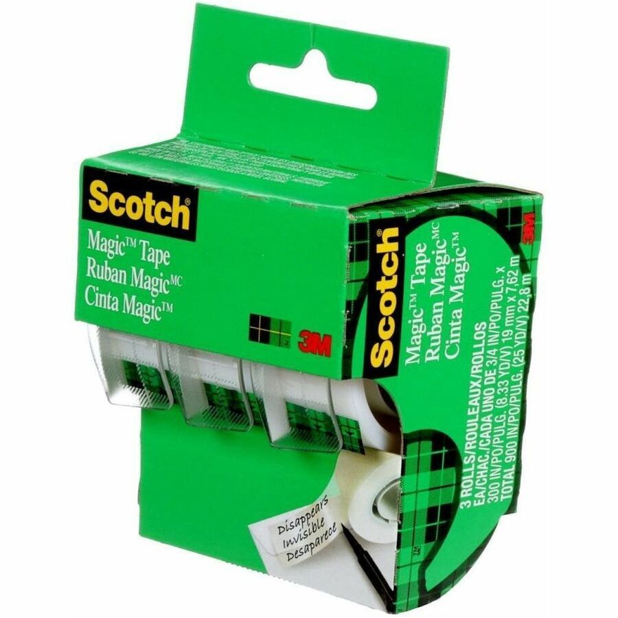 Scotch Magic Tape, 3105-ESF, 3/4 in x 300 in (19 mm x 7.62 m) - 3105-ESF