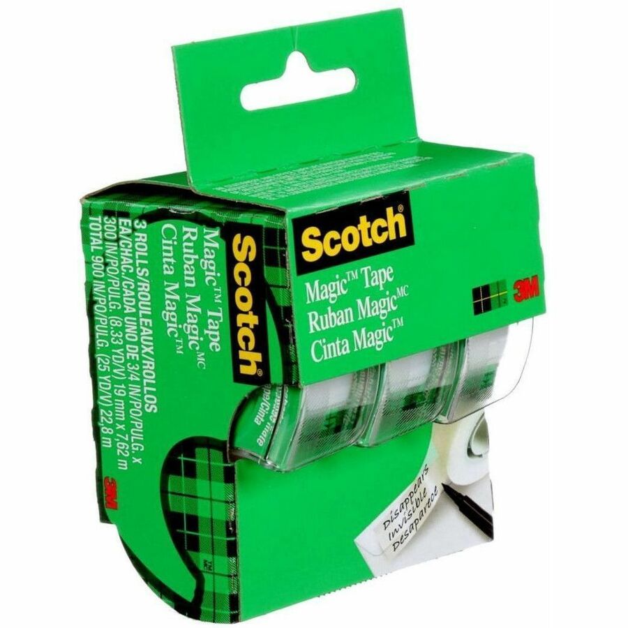 Scotch Magic Tape, 3105-ESF, 3/4 in x 300 in (19 mm x 7.62 m) - 3105-ESF