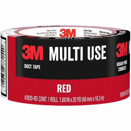 3M Red Duct Tape 3920-RD, 1.88 in x 20 yd (48 mm x 18,2 m)